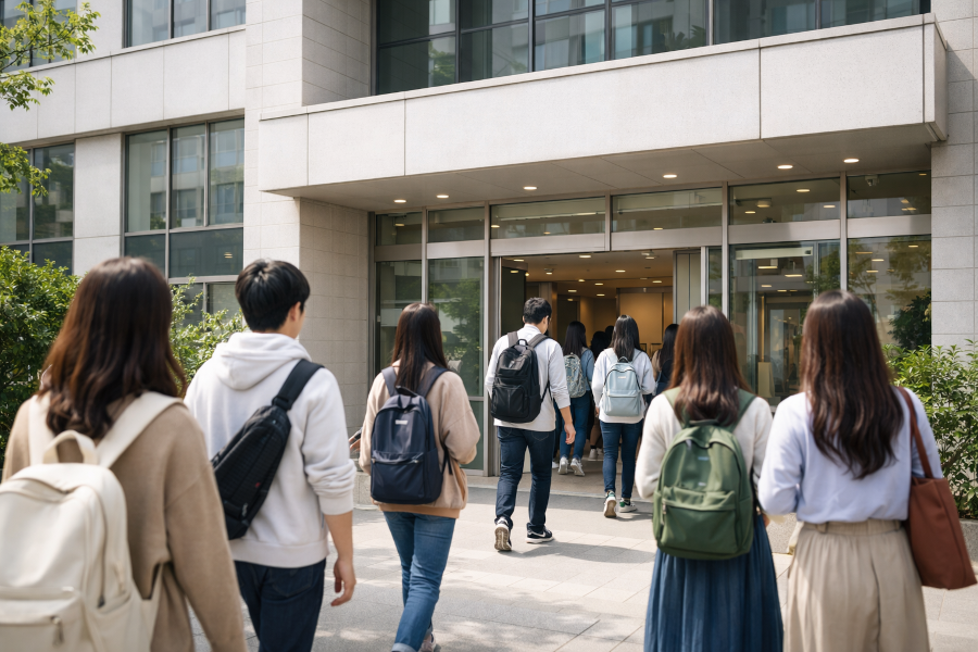 スクーリング機能の画面イメージ